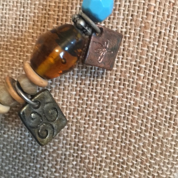 Expandable choker Boho style beaded. So cool! - Picture 5 of 6